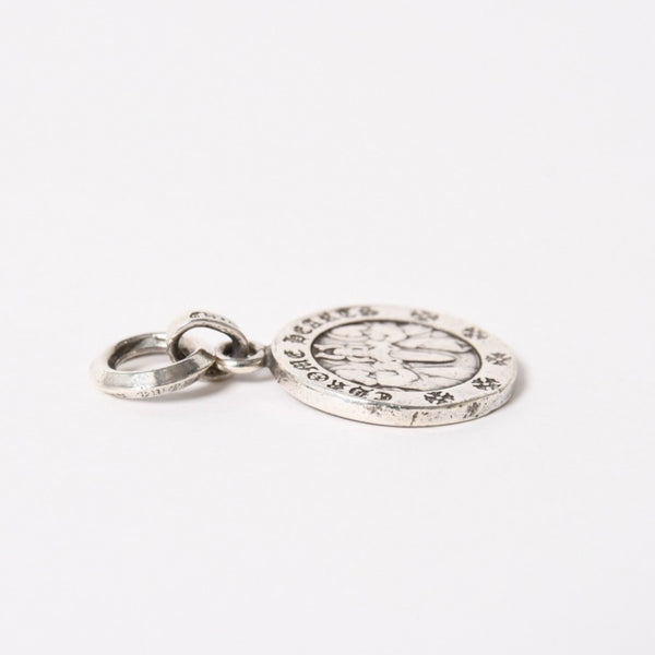 CHROME HEARTS クロムハーツ CHRM ANGL MDL V2 エンジェルメダル チャーム V2 ペンダントトップ 重量約6.74g シルバー925 美品 中古 4a005374