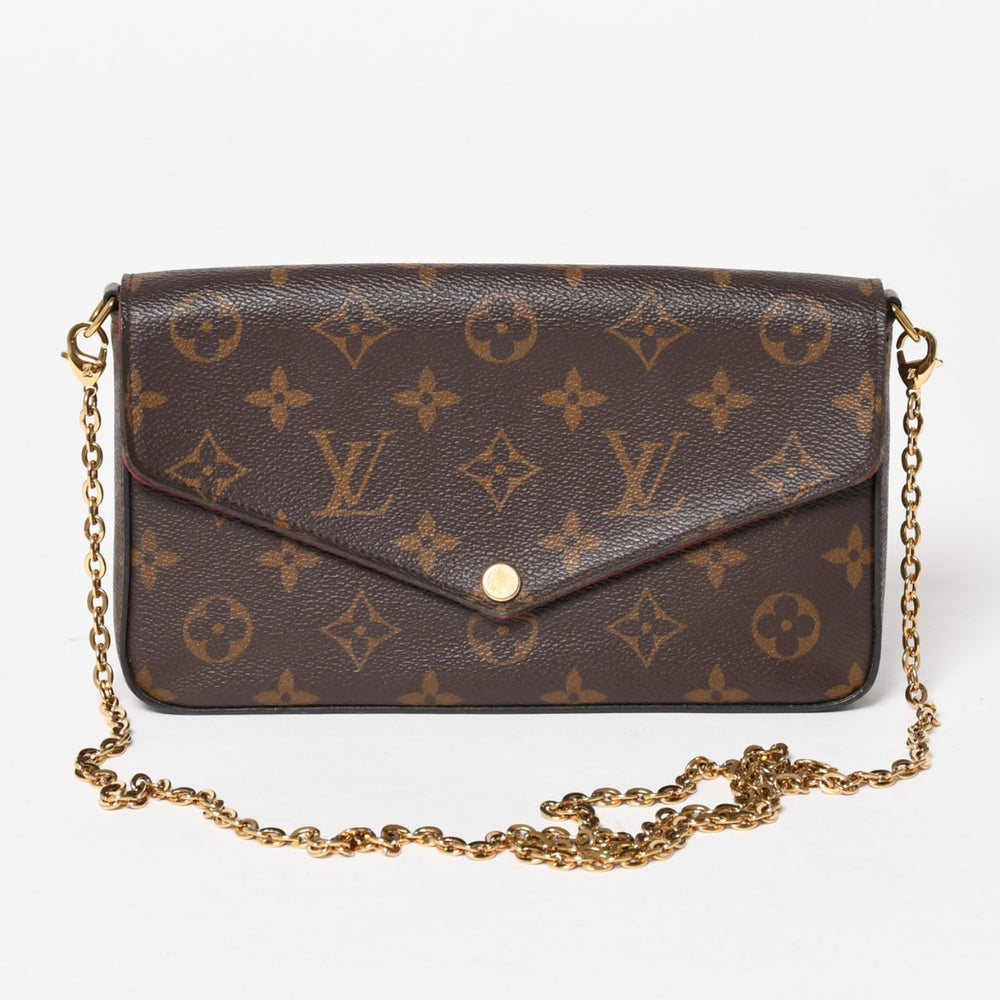 Very good condition LOUIS VUITTON Shoulder bag M81876 Pochette Félicie Monogram Used 4a005246