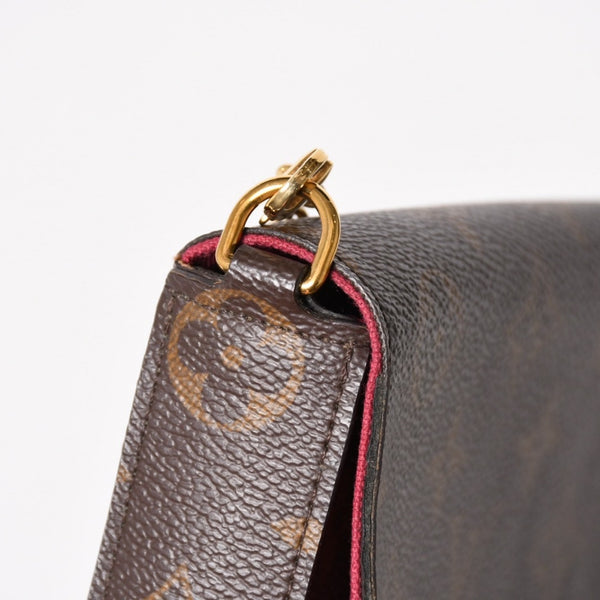 極美品 LOUIS VUITTON ルイヴィトン ショルダーバッグ M81876 ポシェットフェリシー モノグラム 中古 4a005246