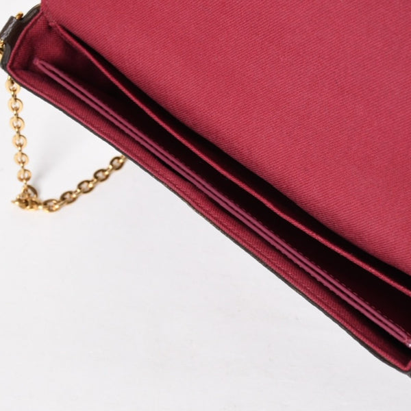 極美品 LOUIS VUITTON ルイヴィトン ショルダーバッグ M81876 ポシェットフェリシー モノグラム 中古 4a005246