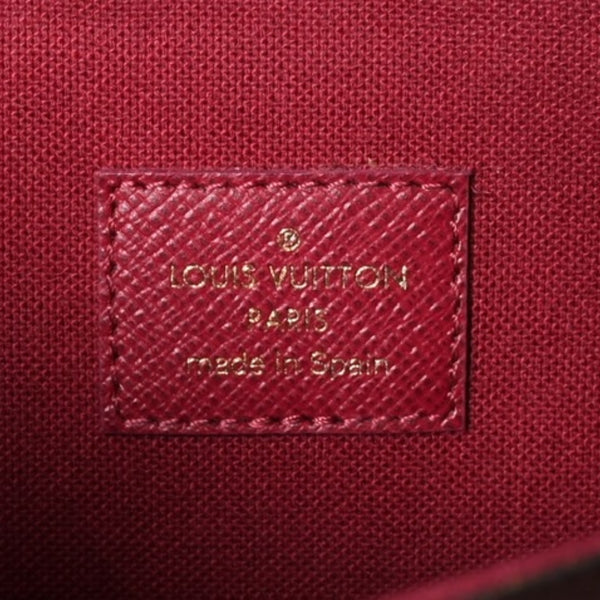 極美品 LOUIS VUITTON ルイヴィトン ショルダーバッグ M81876 ポシェットフェリシー モノグラム 中古 4a005246