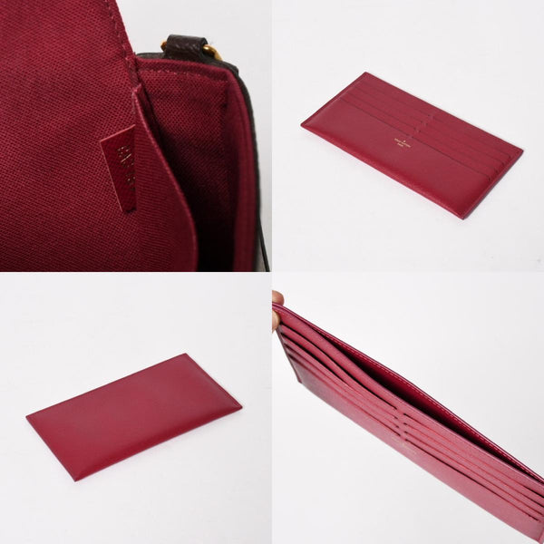 極美品 LOUIS VUITTON ルイヴィトン ショルダーバッグ M81876 ポシェットフェリシー モノグラム 中古 4a005246