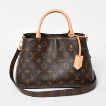 画像をギャラリービューアに読み込む, 新品同様 LOUIS VUITTON ルイヴィトン モンテーニュBB モノグラム ハンドバッグ M41055 ブラウン 中古 4a005304