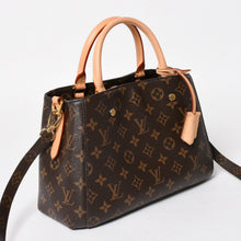 画像をギャラリービューアに読み込む, 新品同様 LOUIS VUITTON ルイヴィトン モンテーニュBB モノグラム ハンドバッグ M41055 ブラウン 中古 4a005304