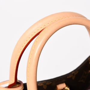 新品同様 LOUIS VUITTON ルイヴィトン モンテーニュBB モノグラム ハンドバッグ M41055 ブラウン 中古 4a005304