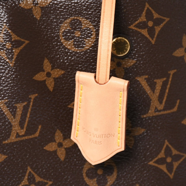新品同様 LOUIS VUITTON ルイヴィトン モンテーニュBB モノグラム ハンドバッグ M41055 ブラウン 中古 4a005304