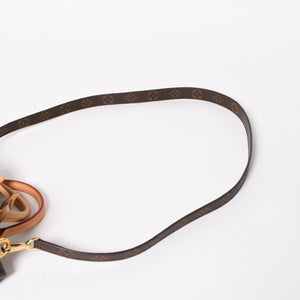 新品同様 LOUIS VUITTON ルイヴィトン モンテーニュBB モノグラム ハンドバッグ M41055 ブラウン 中古 4a005304