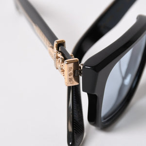 CHROME HEARTS クロムハーツ VAGILLIONAIRE Ⅱ ヴァジリオネア Ⅱ サングラス サイズ54□19-152 ダガー装飾 18KGP 美品 中古 4a005385