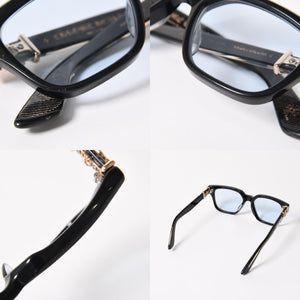 CHROME HEARTS クロムハーツ VAGILLIONAIRE Ⅱ ヴァジリオネア Ⅱ サングラス サイズ54□19-152 ダガー装飾 18KGP 美品 中古 4a005385
