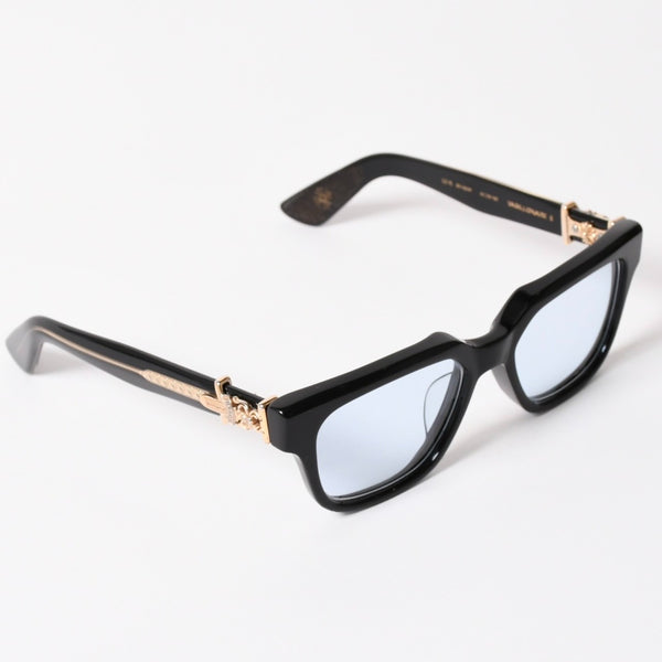 CHROME HEARTS クロムハーツ VAGILLIONAIRE Ⅱ ヴァジリオネア Ⅱ サングラス サイズ54□19-152 ダガー装飾 18KGP 美品 中古 4a005385