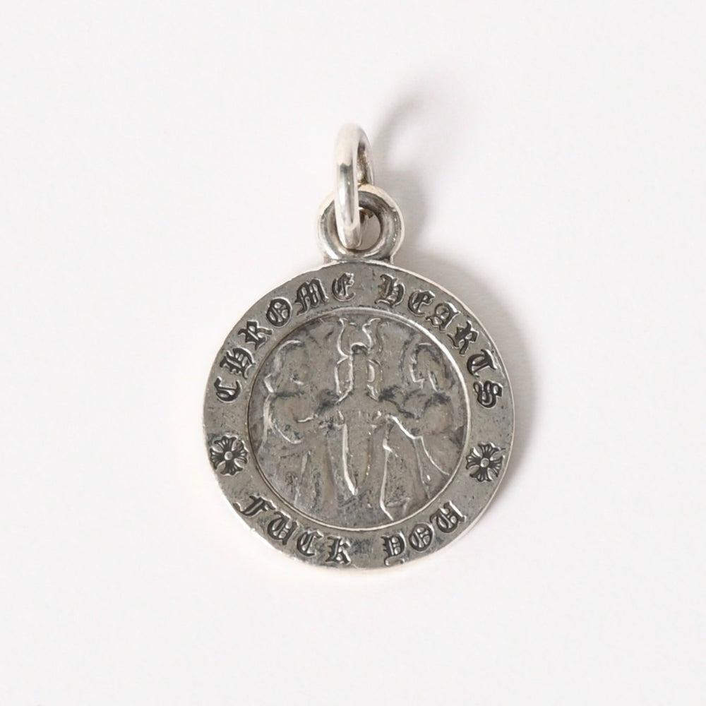 CHROME HEARTS クロムハーツ CHRM ANGL MDL V1 エンジェルメダル チャーム V1 ペンダントトップ 重量約6.19g シルバー925 美品 中古 4a005373