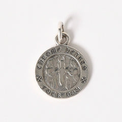 CHROME HEARTS クロムハーツ CHRM ANGL MDL V1 エンジェルメダル チャーム V1 ペンダントトップ 重量約6.19g シルバー925 美品 中古 4a005373