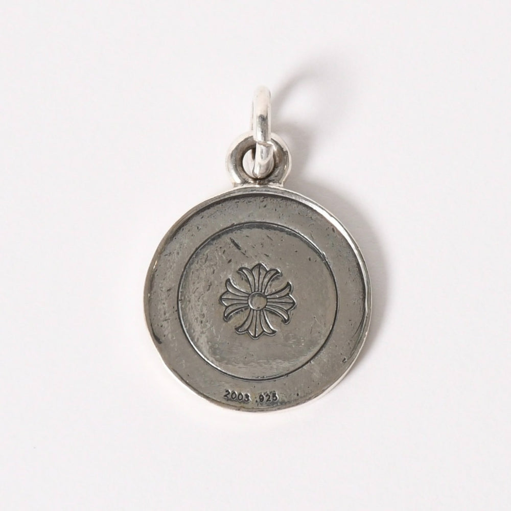 CHROME HEARTS クロムハーツ CHRM ANGL MDL V1 エンジェルメダル チャーム V1 ペンダントトップ 重量約6.19g シルバー925 美品 中古 4a005373