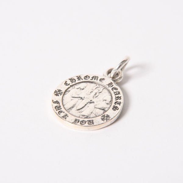 CHROME HEARTS クロムハーツ CHRM ANGL MDL V1 エンジェルメダル チャーム V1 ペンダントトップ 重量約6.19g シルバー925 美品 中古 4a005373