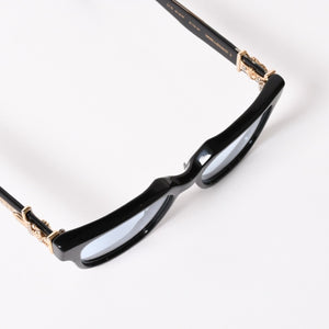 CHROME HEARTS クロムハーツ VAGILLIONAIRE Ⅱ ヴァジリオネア Ⅱ サングラス サイズ54□19-152 ダガー装飾 18KGP 美品 中古 4a005385