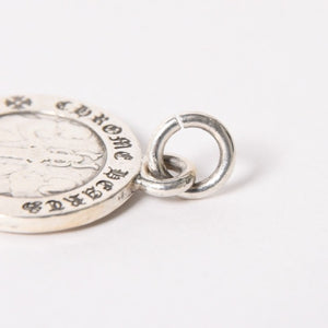 CHROME HEARTS クロムハーツ CHRM ANGL MDL V1 エンジェルメダル チャーム V1 ペンダントトップ 重量約6.19g シルバー925 美品 中古 4a005373