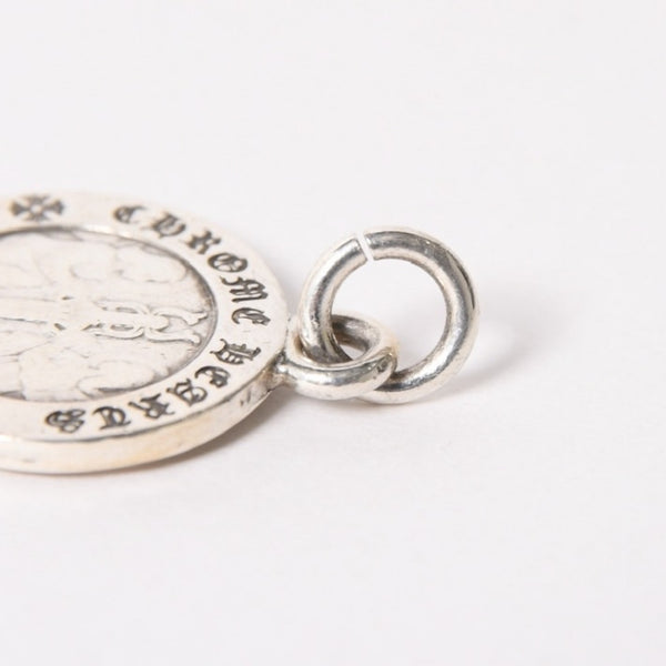 CHROME HEARTS クロムハーツ CHRM ANGL MDL V1 エンジェルメダル チャーム V1 ペンダントトップ 重量約6.19g シルバー925 美品 中古 4a005373