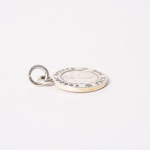 CHROME HEARTS クロムハーツ CHRM ANGL MDL V1 エンジェルメダル チャーム V1 ペンダントトップ 重量約6.19g シルバー925 美品 中古 4a005373