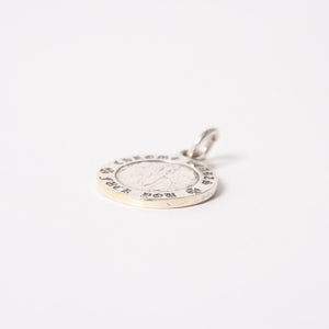 CHROME HEARTS クロムハーツ CHRM ANGL MDL V1 エンジェルメダル チャーム V1 ペンダントトップ 重量約6.19g シルバー925 美品 中古 4a005373