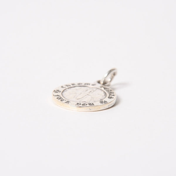 CHROME HEARTS クロムハーツ CHRM ANGL MDL V1 エンジェルメダル チャーム V1 ペンダントトップ 重量約6.19g シルバー925 美品 中古 4a005373