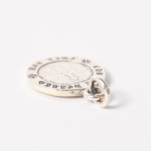 CHROME HEARTS クロムハーツ CHRM ANGL MDL V1 エンジェルメダル チャーム V1 ペンダントトップ 重量約6.19g シルバー925 美品 中古 4a005373