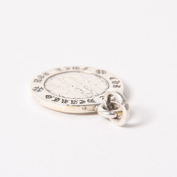 CHROME HEARTS クロムハーツ CHRM ANGL MDL V1 エンジェルメダル チャーム V1 ペンダントトップ 重量約6.19g シルバー925 美品 中古 4a005373