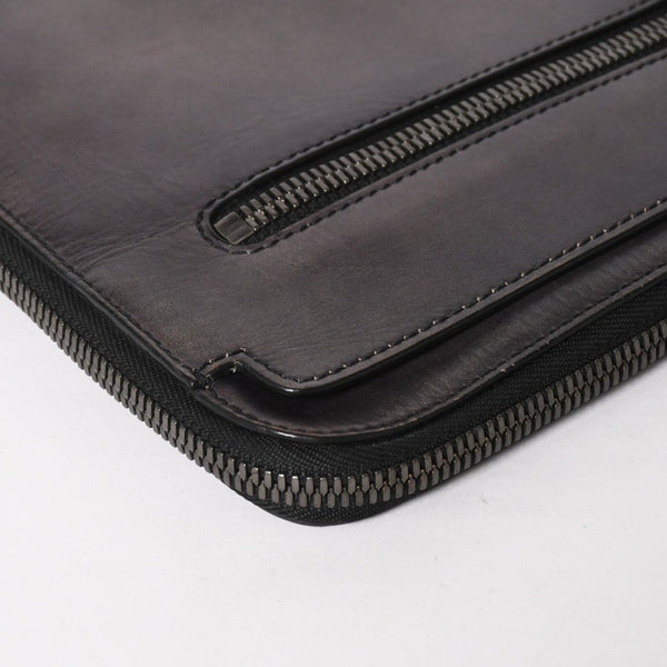 Berluti ベルルッティ クラッチバッグ ハンドバッグ Clutch Bag ブラック グレー G0127 美品 中古 4a005257