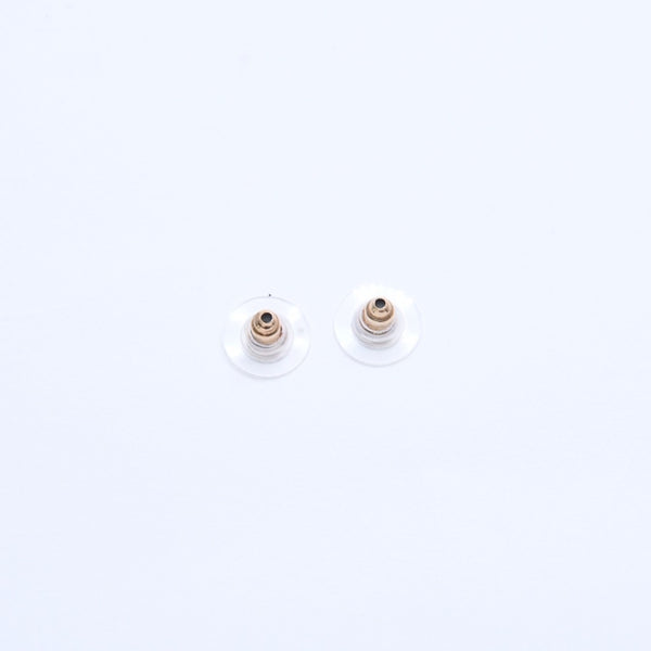 Very good condition CHANEL earrings here mark B23A stamp weight approx. 6.03g black silver used 4a005280