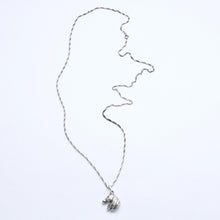 Load image into Gallery viewer, HERMES エルメス ホースヘッド ネックレス トップ 馬 チェーン アクセサリー シルバー925 美品 中古 4a005239