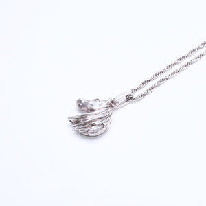 HERMES エルメス ホースヘッド ネックレス トップ 馬 チェーン アクセサリー シルバー925 美品 中古 4a005239