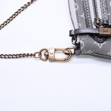 画像をギャラリービューアに読み込む, LOUIS VUITTON ルイヴィトン モノグラム ミニラン ミニ ポシェット アクセソワール M95754 プランティーヌ ハンドバッグ グレー ゴールド金具 美品 中古 4a003825