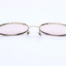 画像をギャラリービューアに読み込む, 極美品 CHANEL シャネル サングラス アイウェア 2227-S c.310/SW サイズ55□18 140 ゴールド ブラウン 中古 4a005396