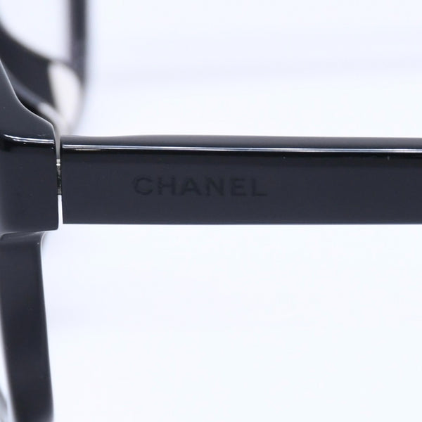 CHANEL eyeglasses, eyewear, model 3249-A, size 53◻16 135 Black Silver Hardware Excellent Condition Used 4a005327