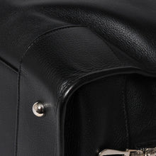 Load image into Gallery viewer, 極美品 LOEWE ロエベ アマソナ44 ボストンバッグ ハンドバッグ レザー ブラック シルバー金具 中古 4a005394