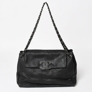 極美品 CHANEL シャネル Hamptons ハンプトンズライン チェーンショルダーバッグ 15番台 ココマーク ヴィンテージカーフスキン 中古 4a005400