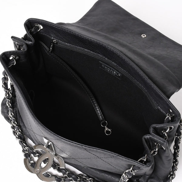 極美品 CHANEL シャネル Hamptons ハンプトンズライン チェーンショルダーバッグ 15番台 ココマーク ヴィンテージカーフスキン 中古 4a005400