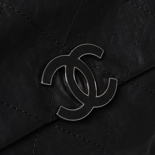 極美品 CHANEL シャネル Hamptons ハンプトンズライン チェーンショルダーバッグ 15番台 ココマーク ヴィンテージカーフスキン 中古 4a005400
