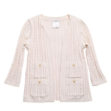 Load image into Gallery viewer, 極美品 CHANEL シャネル カーディガン パールボタン ココマーク P43886K04503 コットン レーヨン ポリエステル ピンク サイズ34 中古 4a005409