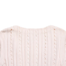 Load image into Gallery viewer, 極美品 CHANEL シャネル カーディガン パールボタン ココマーク P43886K04503 コットン レーヨン ポリエステル ピンク サイズ34 中古 4a005409