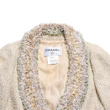 画像をギャラリービューアに読み込む, 極美品 CHANEL シャネル セットアップ ツイード ジャケット インナー P45206V25533 マルチカラー サイズ36 中古 4a005413