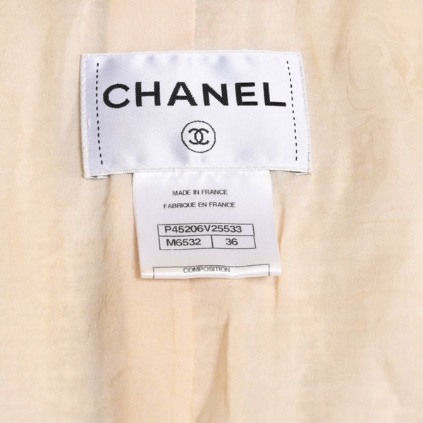 極美品 CHANEL シャネル セットアップ ツイード ジャケット インナー P45206V25533 マルチカラー サイズ36 中古 4a005413