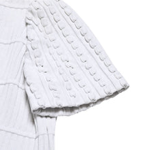 Load image into Gallery viewer, 極美品 CHANEL シャネル エクリュ フリンジ ワンピース P43808K04522 コットン ホワイト サイズ34 中古 4a005406