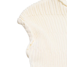 Load image into Gallery viewer, 極美品 CHANEL シャネル CCチェーン ボタン ホワイト アイボリー ワンピース ドレス シルバー金具 サイズ34 中古 4a005407