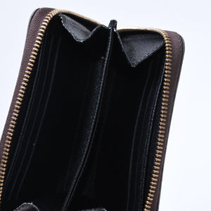 Very Good Condition LOUIS VUITTON M69354 Zippy Coin Purse Monogram Giant Coin Case Coin Purse Brown Used 4a005325