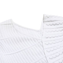Load image into Gallery viewer, 極美品 CHANEL シャネル エクリュ フリンジ ワンピース P43808K04522 コットン ホワイト サイズ34 中古 4a005406