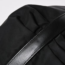 Load image into Gallery viewer, PRADA プラダ ホーボー ワンショルダーバッグ BR3279 トライアングルロゴ ナイロン ブラック シルバー金具 美品 中古 4a005418
