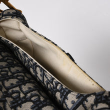 Load image into Gallery viewer, 極美品 Christian Dior クリスチャンディオール サドルバッグ ワンショルダーバッグ M0455CTZQ_M928 オブリーク柄 ネイビー 中古 4a005438
