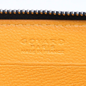 極美品 GOYARD ゴヤール マニョンミニ ウォレット コインケース ネイビー シルバー金具 MATIGNMINTY12CL12P 中古 4a005419