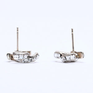 極美品 CHANEL シャネル ココマーク ピアス 重量約2.79g14P刻印 GP メタル ラインストーン ゴールド クリア 両耳用 中古 4a005361