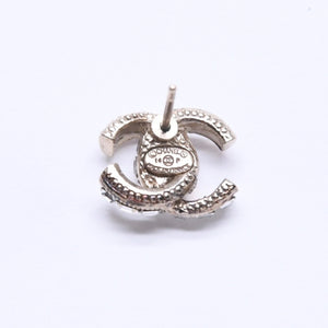 極美品 CHANEL シャネル ココマーク ピアス 重量約2.79g14P刻印 GP メタル ラインストーン ゴールド クリア 両耳用 中古 4a005361